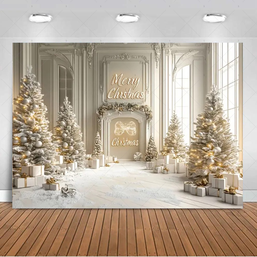 White Christmas Snow Scenery B - Photography Composition recension och pris