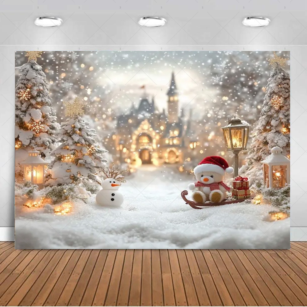 White Christmas Snow Scenery B - Photography Composition recension och pris